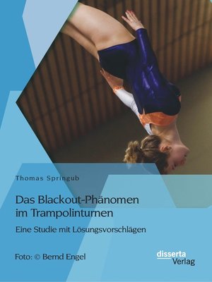 cover image of Das Blackout-Phänomen im Trampolinturnen